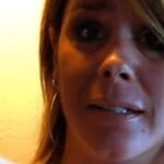 Actor Carolyn Brown on the set of the movie Apparition by Leesley Films.