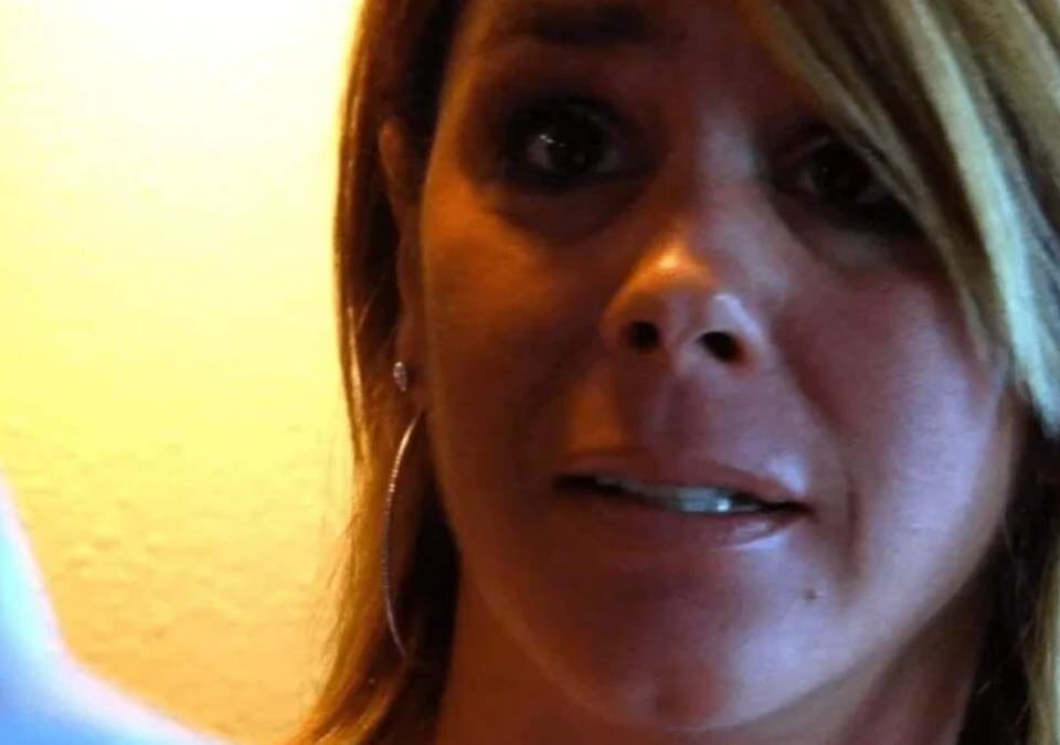 Actor Carolyn Brown on the set of the movie Apparition by Leesley Films.