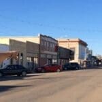 Production still of Leesley Films filming the movie Apparition on location in Mitchell, Nebraska, near Scottsbluff. Official casting call for local extras.