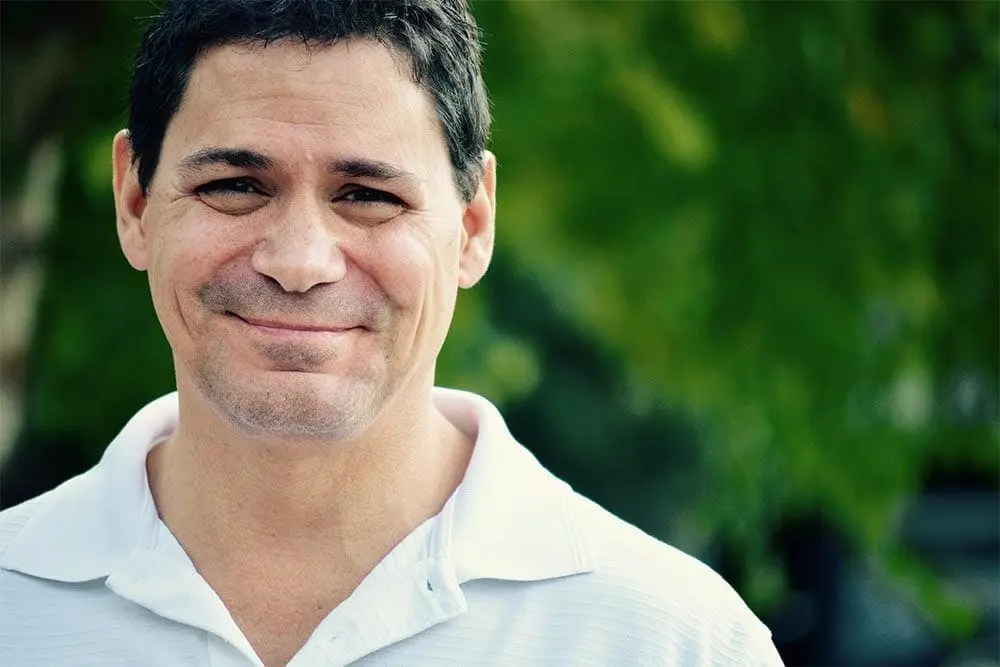 Actor Loren Meirose as Logan Davis in the Christian movie Apparition