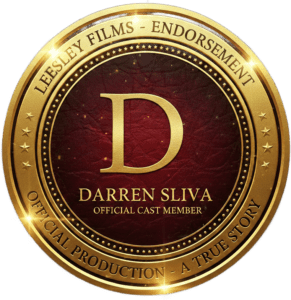 Official Director's Endorsement seal for actor Darren Sliva in the movie Apparition by Leesley Films