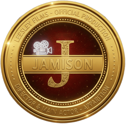 Official Director and Main Actor endorsement seal for Jamison in the movie Apparition by Leesley Films