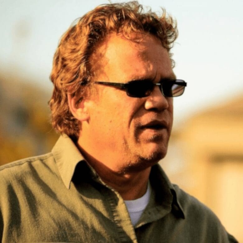 Jamison as Marcus discovering the demonic hat in the basement