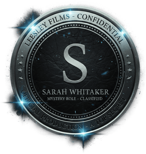 Official Classified Production Seal for actress Sarah Whitaker in the movie Apparition by Leesley Films