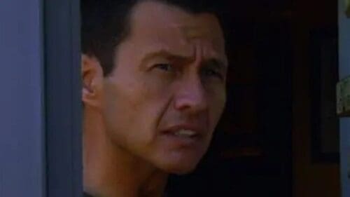 Actor Ted Perez on the set of the movie Apparition by Leesley Films.