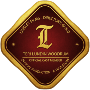 Official Director's Endorsement diamond seal for actress Teri Lundin-Woodrum in the movie Apparition